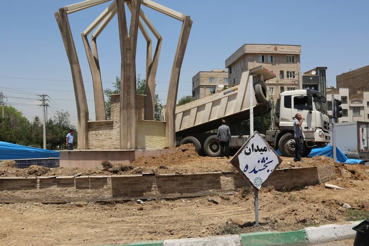 ۵ آبنما و میدان در منطقه ۱۹ ترمیم و بازسازی می‌شوند