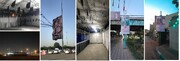فضاسازی محیطی در شبکه معابر و میادین منطقه١٢ همزمان با سی وپنجمین سالگرد ارتحال امام خمینی(ره)