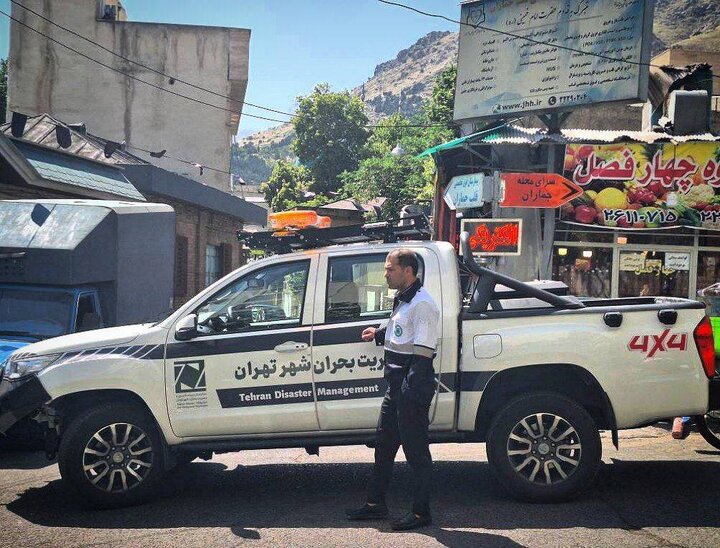 آماده‌باش ستاد مدیریت بحران شهرداری منطقه یک در روز ۱۴ خرداد
