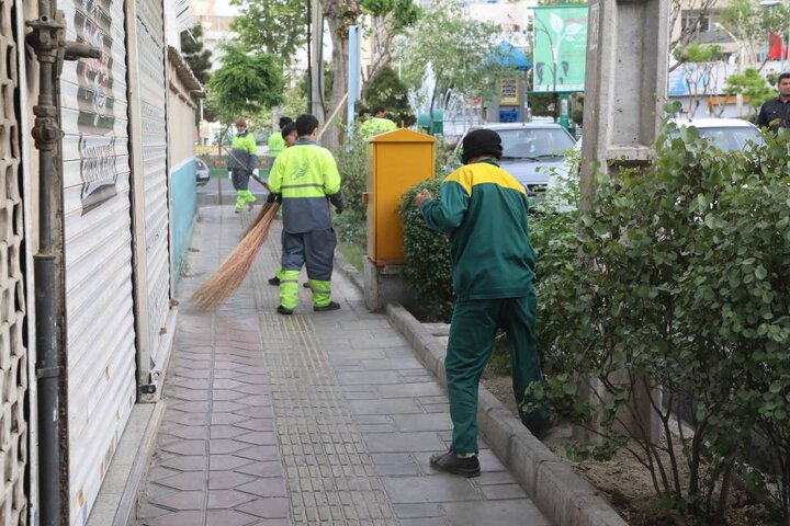 خیابان صفا در منطقه۱۳ با صفاتر می‌شود