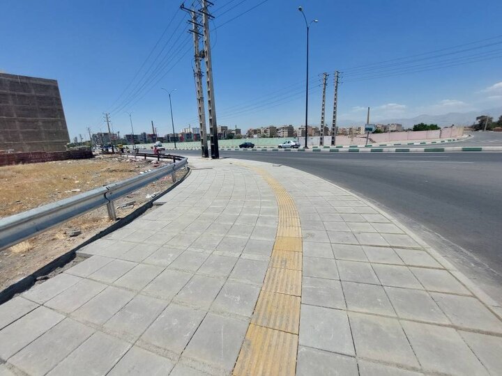 احداث بیش از یکهزار متر مربع پیاده‌راه در منطقه ۱۹ در قالب طرح توسعه محله‌ای