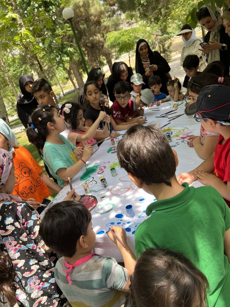 جشن کودک و محیط زیست در بوستان احمدلو برگزار شد