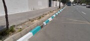 محور خیابان‌های مهران و شهید صمدی با رنگ‌آمیزی ۵ هزار مترمربع جدول نونوار شد