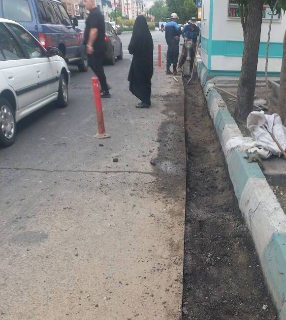 شبکه جمعآوری آبهای سطحی در نیاوران ساماندهی شد