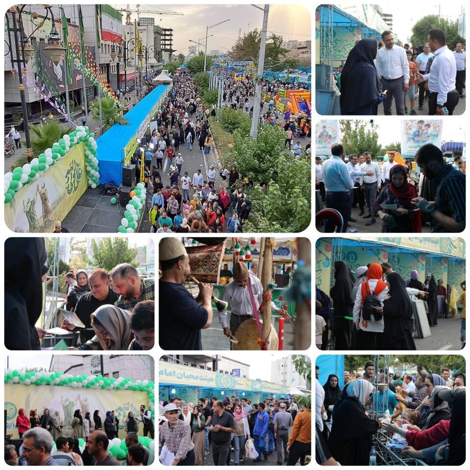 شهرداریهای مناطق مختلف تهران برای برگزاری جشن غدیر چه اقداماتی انجام دادند؟