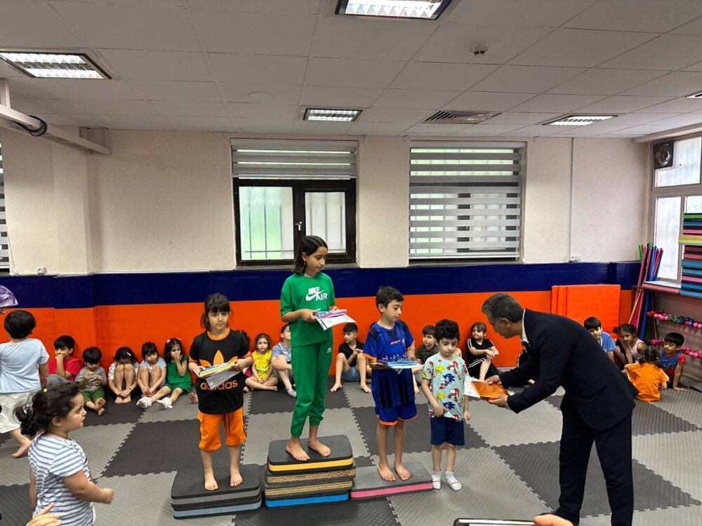 مسابقات ورزشی کودکان در شمال تهران برگزار شد