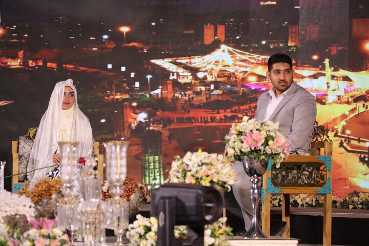 جشن بزرگ ازدواج نخبگان در میدان مشاهیر برگزار شد