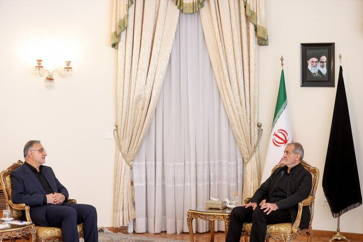 در دیدار شهردار تهران با رئیس جمهور منتخب چه گذشت ؟