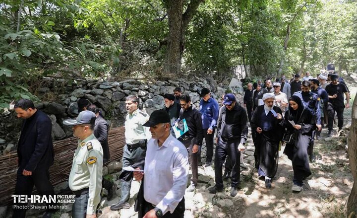 بازدید نمایندگان تهران در مجلس شورای اسلامی از ابرپروژه‌های عمرانی پایتخت