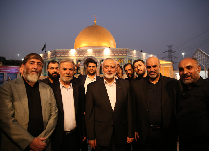 رهبران حماس و جهاد اسلامی فلسطین از سرزمین تمدن‌های برج میلاد بازدید کردند