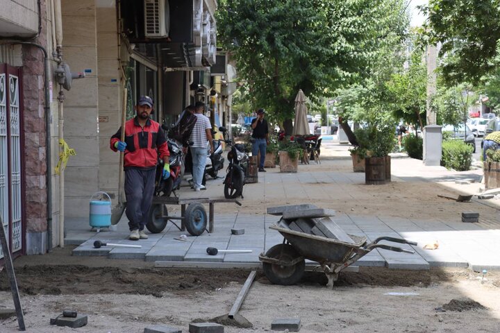 اجرای طرح الگوی خدمت در محور فرجام منطقه ۴