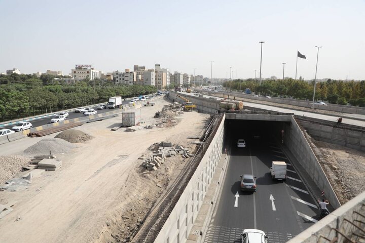 بار ترافیکی میدان بهمن کاهش می‌یابد