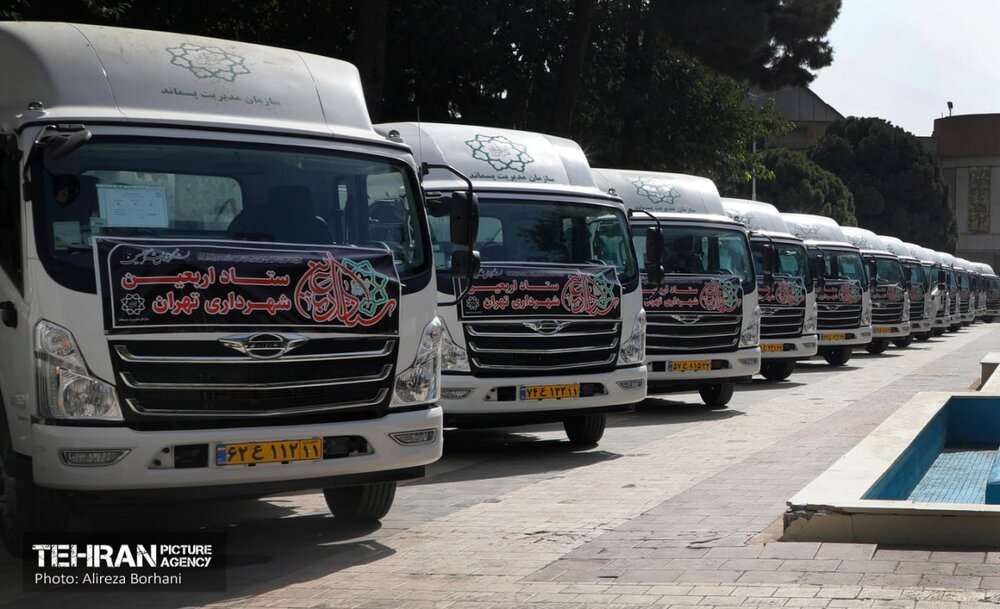 اعزام 36 دستگاه خودروی مکانیزه برای مراسم اربعین