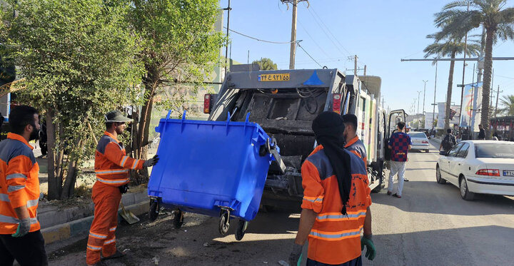 فعالیت جهادگران منطقه ۲۲ در«دروازه عتبات»