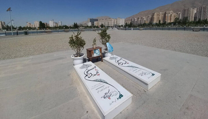 تجهیز کارگاهی برای ساخت یادمان شهدای گمنام دریاچه شهدای خلیج فارس