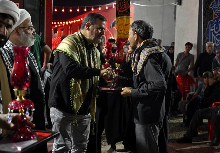 برگزاری اولین آیین پرشور تجلیل از خادمین موکب دار، در پایانه مرزی شلمچه