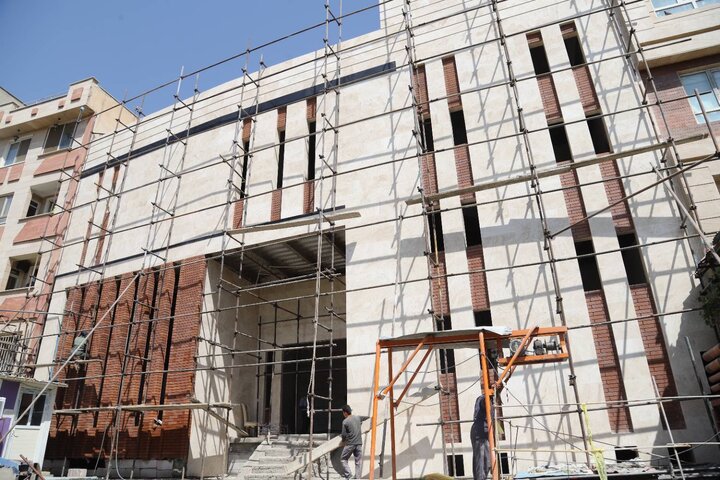 پیشرفت ۷۵ درصدی پروژه احداث مجموعه ورزشی شهید توکلی در منطقه ۷ 