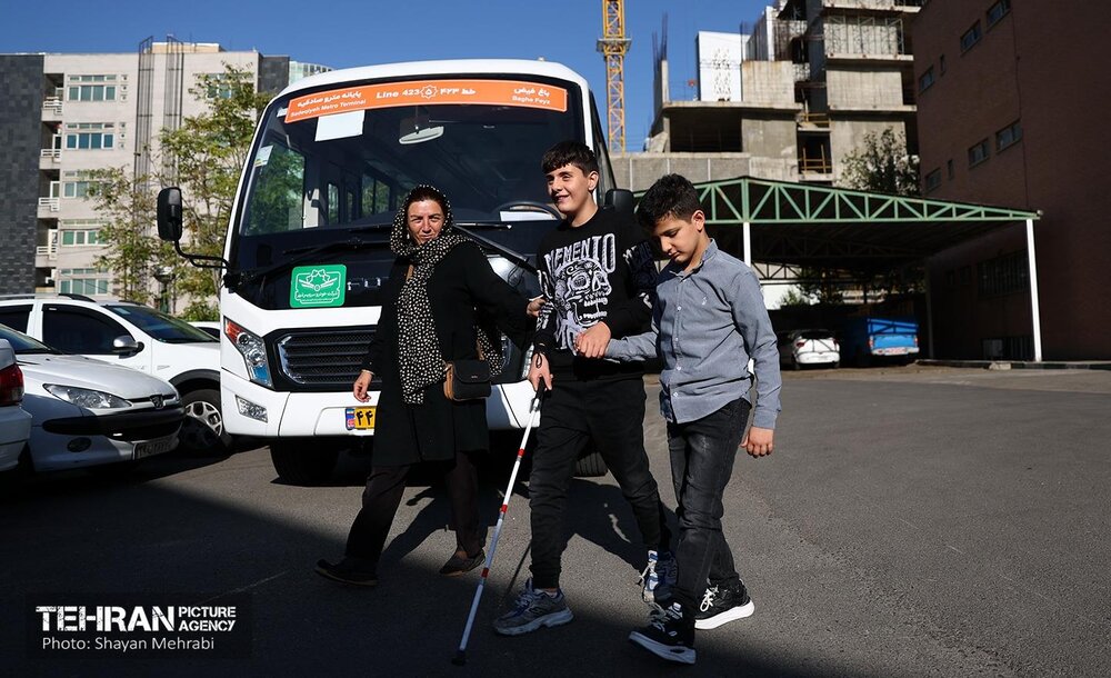 بهره‌برداری از ناوگان سرویس مدارس استثنایی شهر تهران