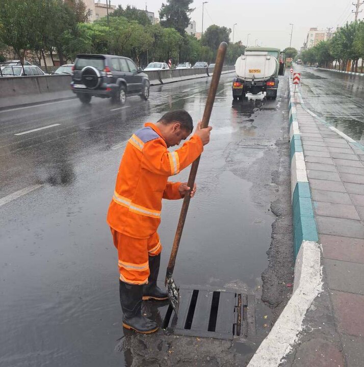 آماده‌باش منطقه ۲۰ با آغاز فصل بارندگی