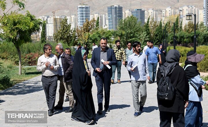 اصحاب رسانه از مجموعه گردشگری بام‌لند بازدید کردند