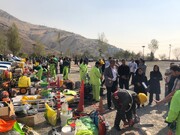 آمادگی شهرداری منطقه یک برای هرس و برف‌تکانی درختان