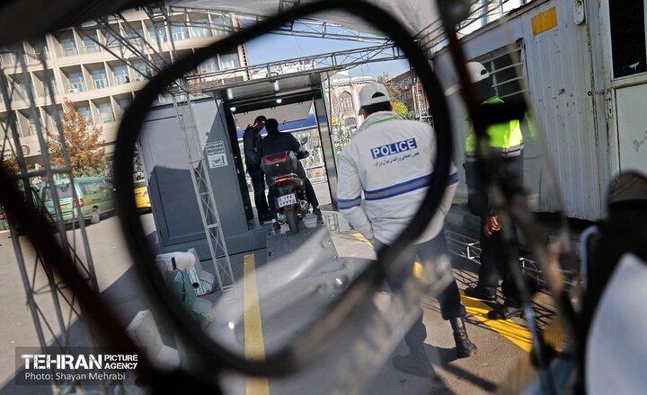 توقیف ۳۸موتورسیکلت سنگین قاچاق در پایتخت