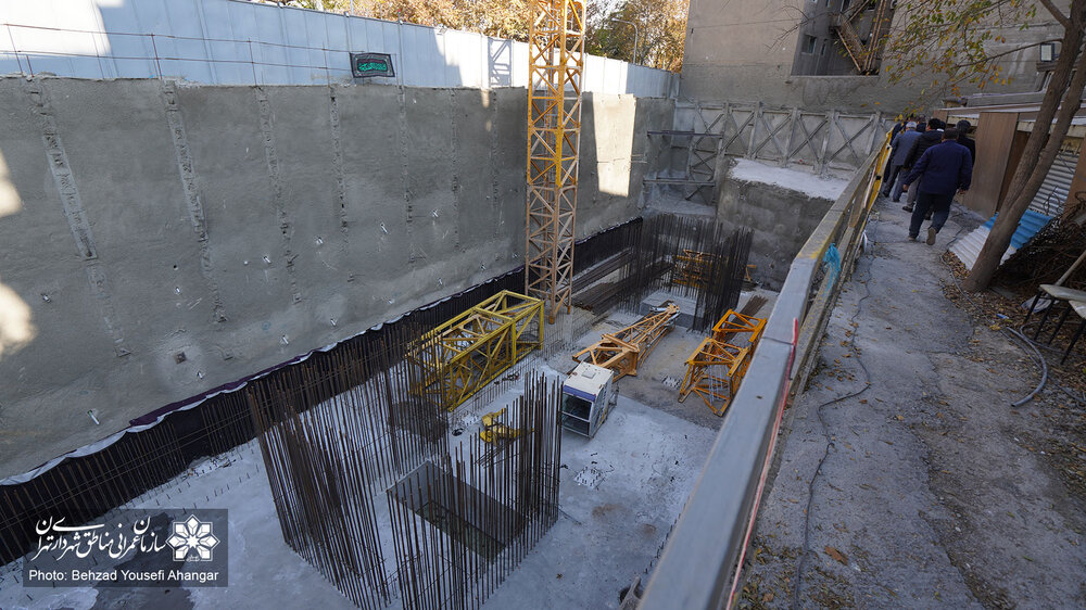 پیشرفت ۲۸ درصدی ساختمان شماره دو معاونت فنی و عمرانی شهرداری تهران