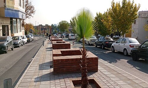 احداث گشتگاه در خیابان شهرک شهدا در منطقه ۵