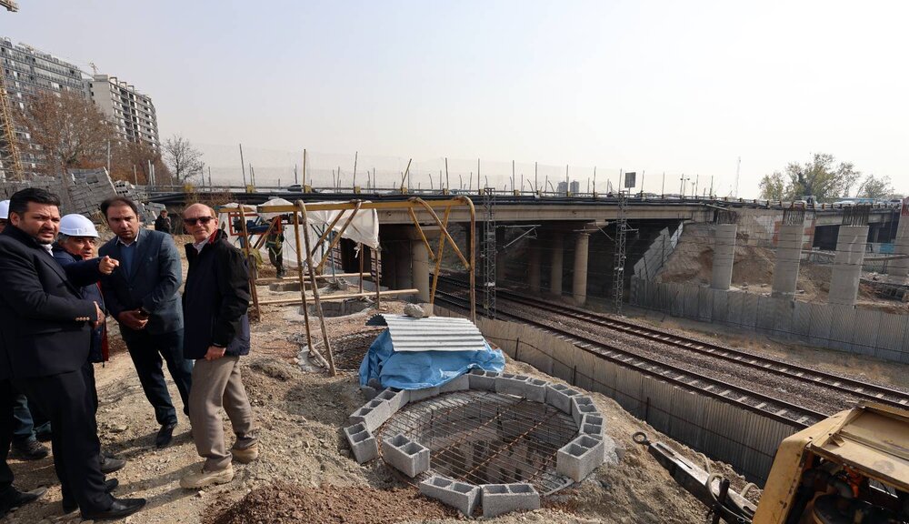 انحراف ترافیک در بزرگراه شهید آبشناسان از ابتدای دیماه