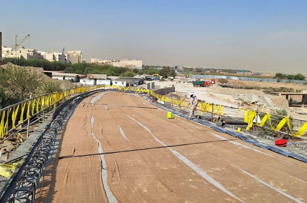 افتتاح پل غرب به شمال بزرگراه آیتالله سعیدی تا دهه فجر