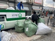 ۲۵ تن زباله خشک از مراکز پرتولید پسماند منطقه ۱۹ بازیافت شد