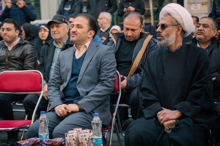 رونمایی از سردیس آیت‌الله بروجردی در منطقه ۱۴
