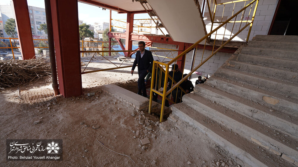 مقاومسازی و بازسازی کامل مجموعهای فرهنگی در منطقه ۲۰