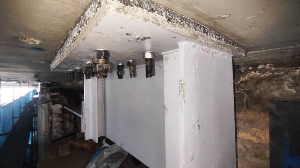 مقاومسازی پل زیرگذر تقاطع خیابان آزادی و بزرگراه یادگار امام (ره)