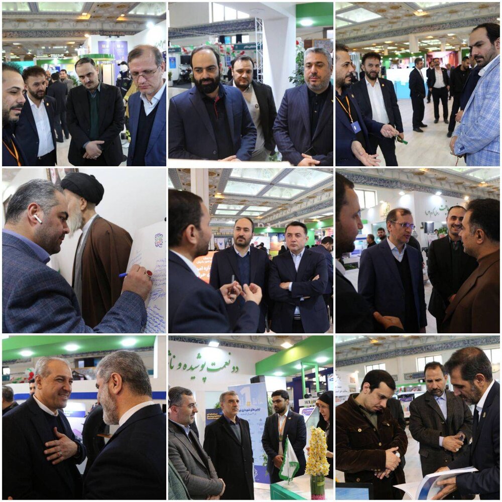 بازدید معاونان، شهرداران مناطق و مدیران شهرداری از غرفه حراست