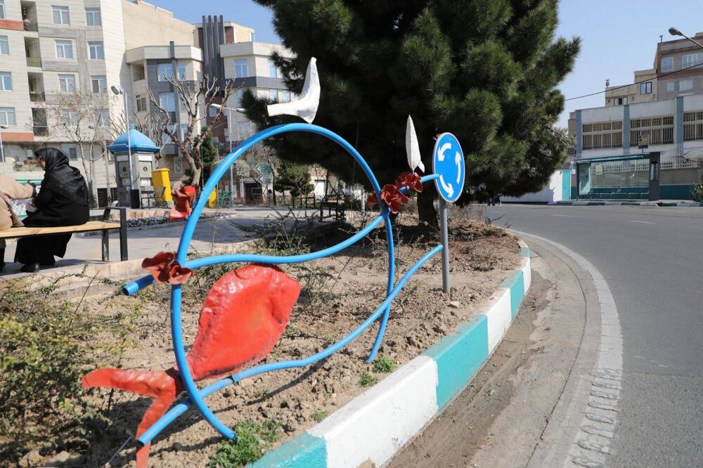 منطقه ۱۳ سیمای نوروزی به خود گرفت
