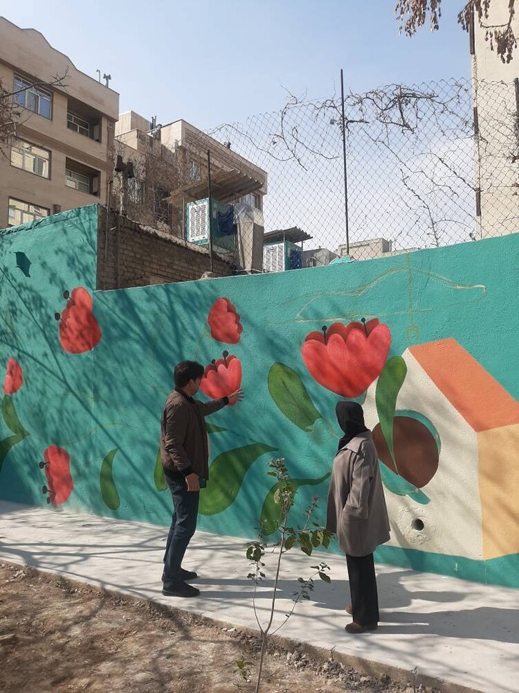 افزایش زیبایی بصری منطقه ۱۳ در نوروز ۱۴۰۴
