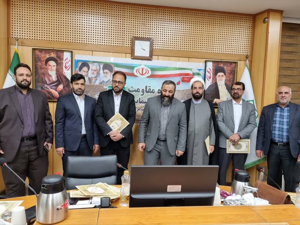 مراسم تجلیل از بسیجیان برتر حوزه بسیج مقاومت حاجقاسم سلیمانی برگزار شد