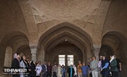 بازدید معماران از مجموعه تاریخی اتحادیه و پروژه بازآفرینی ساختمان بلدیه