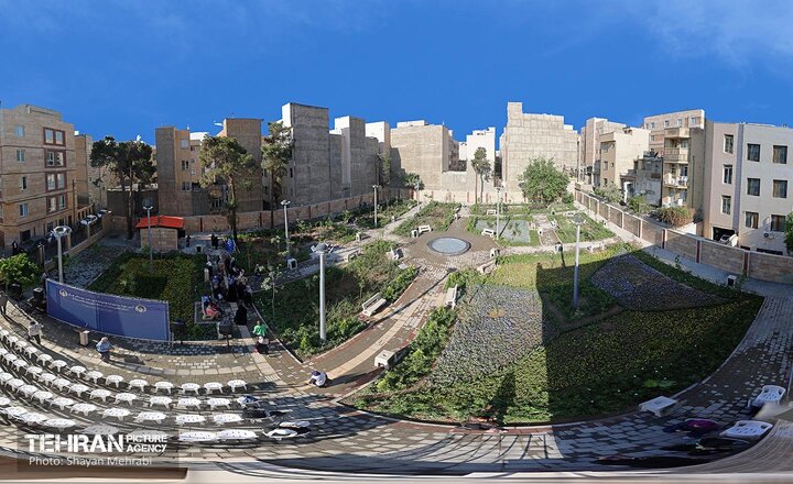 افتتاح بوستان ایران و شهردخت منطقه ۱۰
