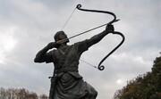 مجسمه آرش کمانگیر در میدان ونک نصب می‌شود