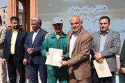باغ‌راه حضرت فاطمه (س) میزبان آیین باشکوه تجلیل از خادمان شهر