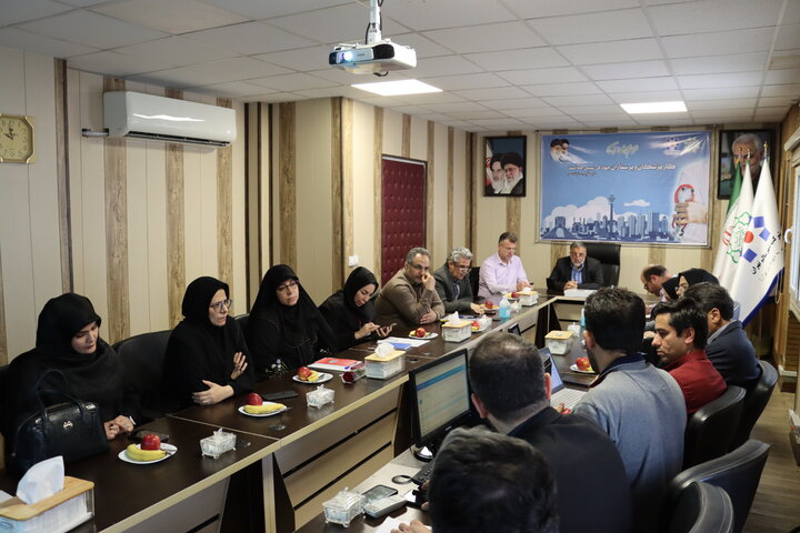 برگزاری جلسه هماهنگی «سامانه خدمات یکپارچه الکترونیک» با حضور مدیرعامل شرکت شهر سالم