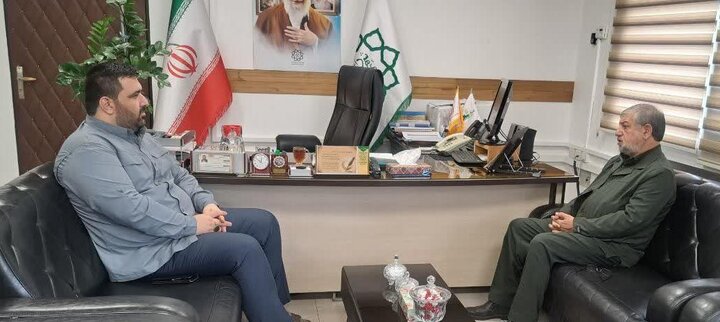 بازدید مدیر امور مناطق موزه انقلاب اسلامی و دفاع مقدس از یادمان‌های شهدای گمنام منطقه ۱۹