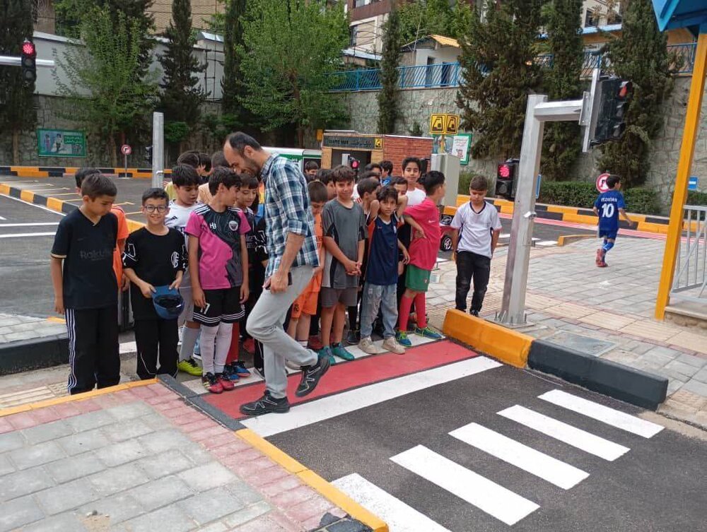 بوستان ترافیک منطقه یک تهران به بهرهبرداری رسید