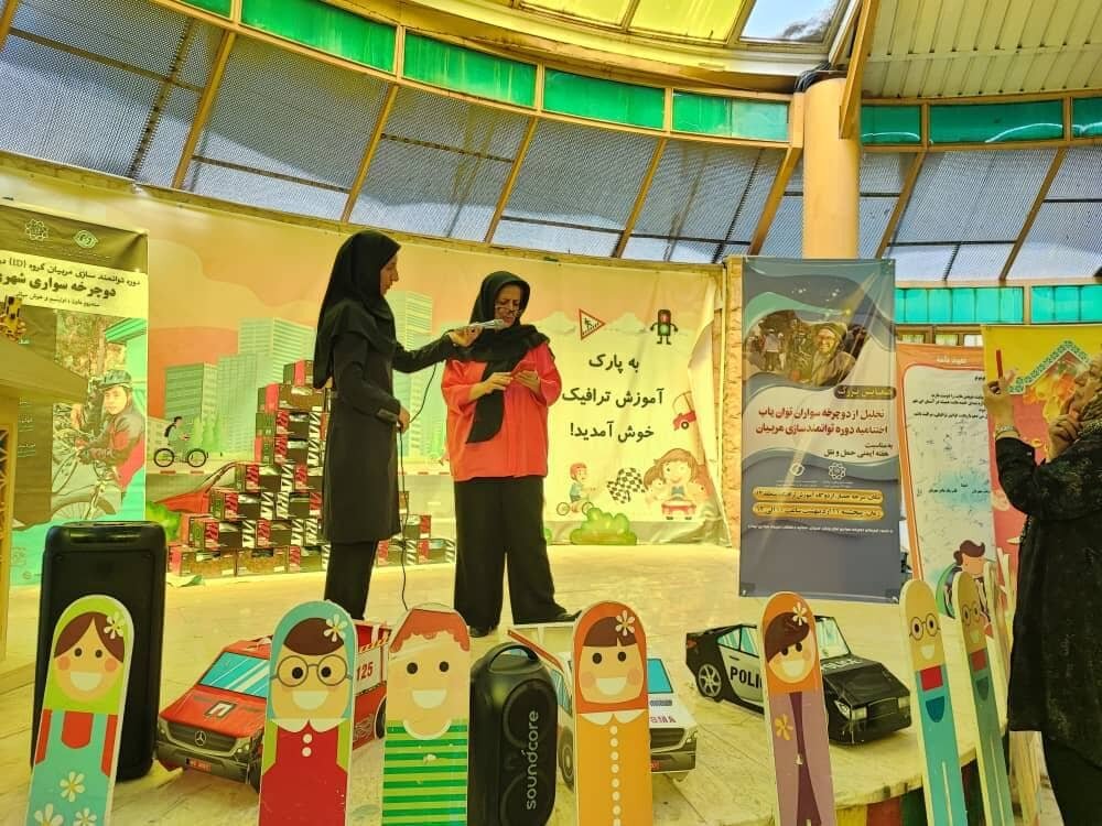 توانیابان رکوددار دوچرخه سواری شرق تهران