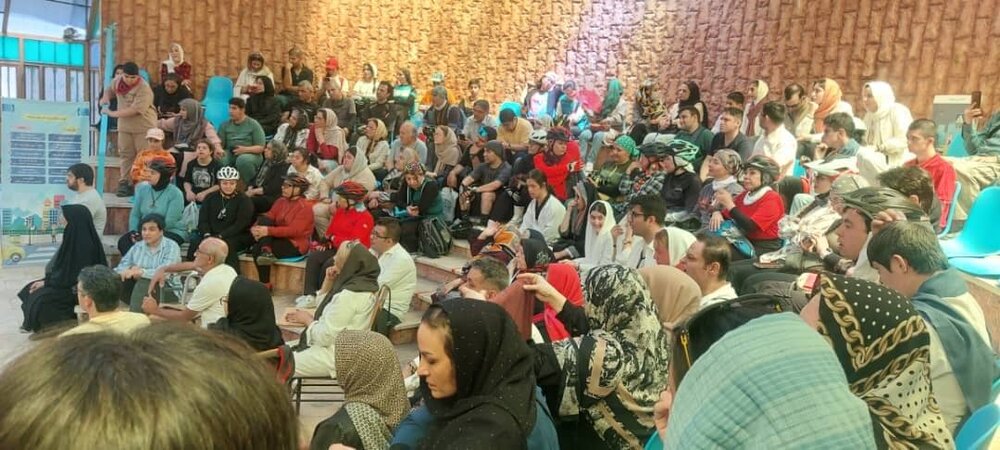توانیابان رکوددار دوچرخه سواری شرق تهران