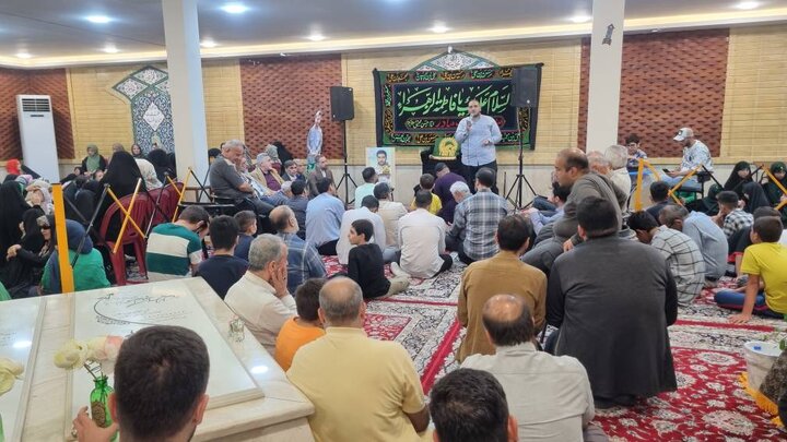 مزار شهدای گمنام بوستان دامپزشک میزبان جشن ولادت امام رضا (ع)