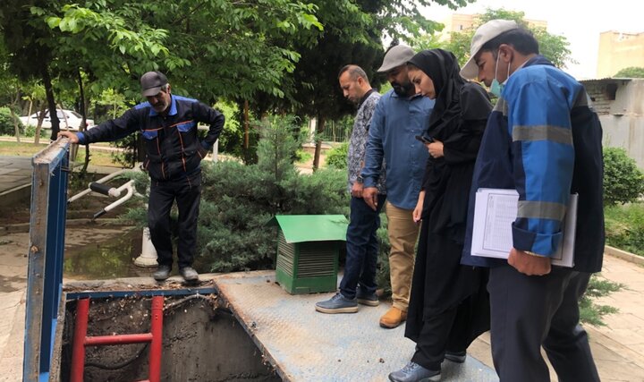 نمونه‌برداری از تصفیه‌خانه بوستان هزار شهید انجام شد