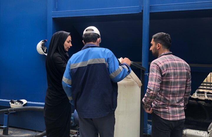 نمونه‌برداری از تصفیه‌خانه بوستان هزار شهید انجام شد